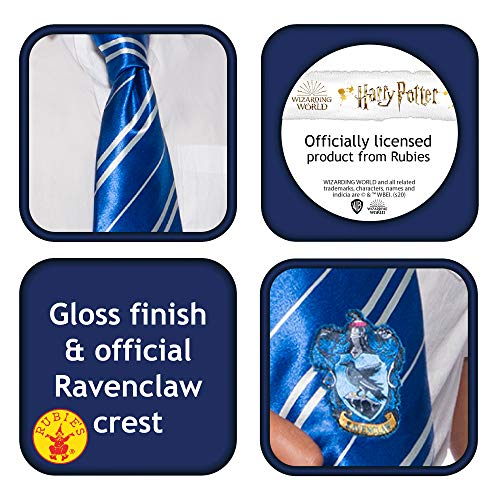 Rubies Harry Potter Ravenclaw - Corbata para disfraz (6 años), diseño de Ravenclaw