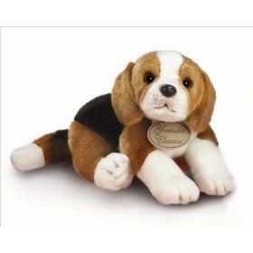 Russ Berrie Yomiko - Perro beagle de peluche (43 cm)