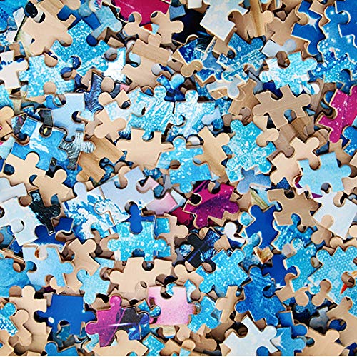 SANSHUI Jigsaw Puzzle Luna Llena del Cielo Estrellado De La Serie De Madera De Descompresión Entretenimiento Juguetes 500-4000 Piezas 0911 (Size : 3000pieces)
