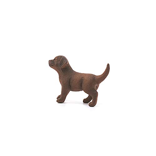 Schleich-13835 Cachorro Perro Labrador Retriever, Color marrón (13835)