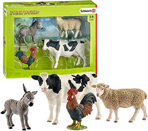 Schleich- Farm World Set de Figuras, Multicolor (42385)