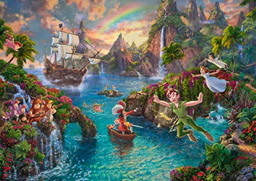 Schmidt 59635 Thomas Kinkade: Disney-Peter Pan Rompecabezas (1000 Piezas)