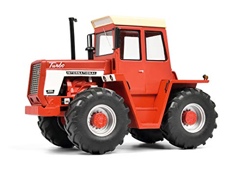 Schuco 450910900 International 4166 - Maqueta de Tractor (Escala 1:32, edición Limitada, 1500, Resina), Color Rojo