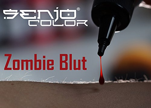 Senjo Color Teatro de sangre falsa Zombie 75ml para fiesta de Halloween