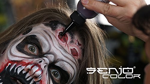 Senjo Color Teatro de sangre falsa Zombie 75ml para fiesta de Halloween