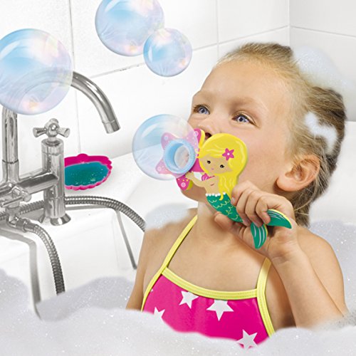 SES Creative Aqua Soplador de Burbujas de Sirena para la bañera - Juegos, Juguetes y Pegatinas de baño (Set de Juegos para el baño, Preescolar, 5 año(s), Niño/niña, Multicolor, Países Bajos)