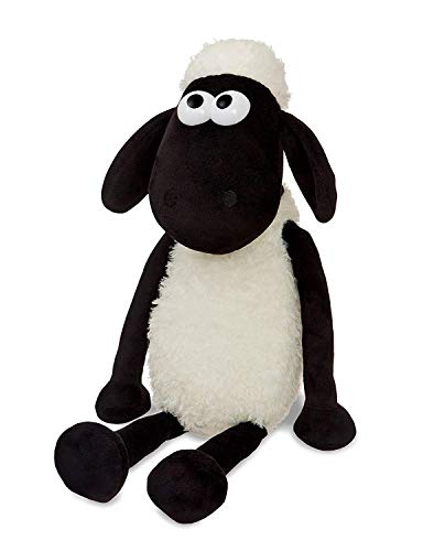Shaun the Sheep 61174 - Peluche de Peluche (30,48 cm), Color Blanco y Negro