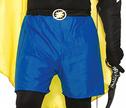 shoperama Accesorios para disfraz de Superhero, camiseta muscular, color negro