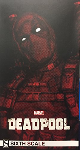 Sideshow Collectibles - Figura cómica Marvel Deadpool, Escala 1:6, Color Rojo y Negro (SS100178)