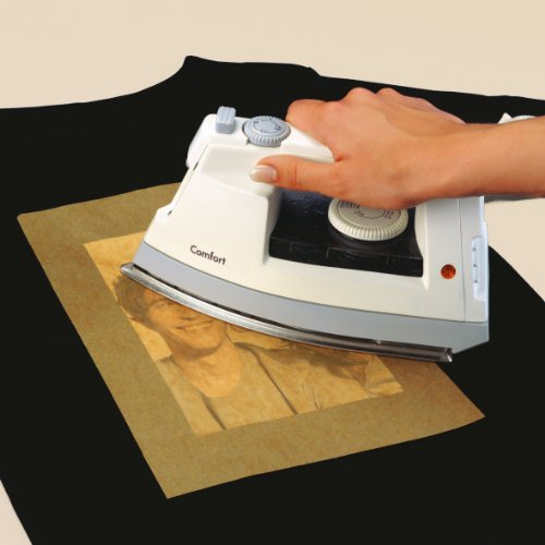Sigel IP653 - Papel transfer para imprimir camisetas de colores oscuros, 6 hojas, A4