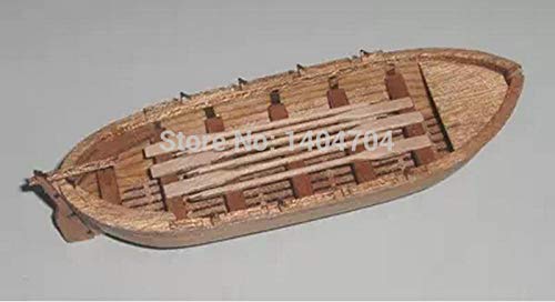 SIourso Maquetas Barcos Madera Modelo Escala 1/50 Clásico Antiguo Velero Ingermanland Ruso 1715 120 Mm Kit De Modelo General De Bote Salvavidas De Madera