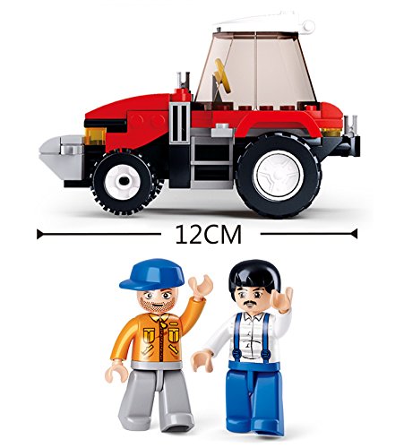 Sluban - M38-B0556 - Kit de Construcción - Tractor - Ciudad - 102 Comp