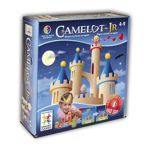 Smart - Camelot Junior, Juego de ingenio de Madera con retos (51384)