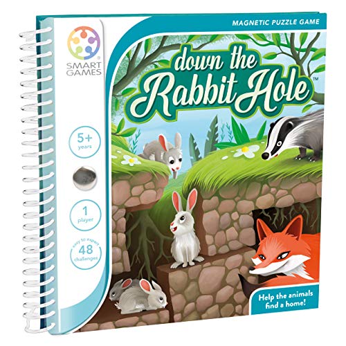 SmartGames Down The Rabbit Hole - Juegos educativos (Multicolor, Niño, Niño/niña, 5 año(s), 48 Pieza(s), 158 mm)