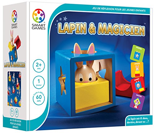 SmartGames Lapin & Magicie Preescolar Niño/niña - Juegos educativos (Multicolor, Preescolar, Niño/niña, 2 año(s), 5 año(s), 60 Pieza(s))
