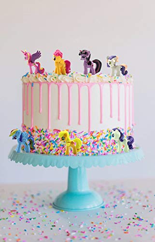Smileh Unicornio Cake Topper Figuras Unicornio Figuras Decoración Para Tarta Pony Mini Figuras Set 12 Piezas