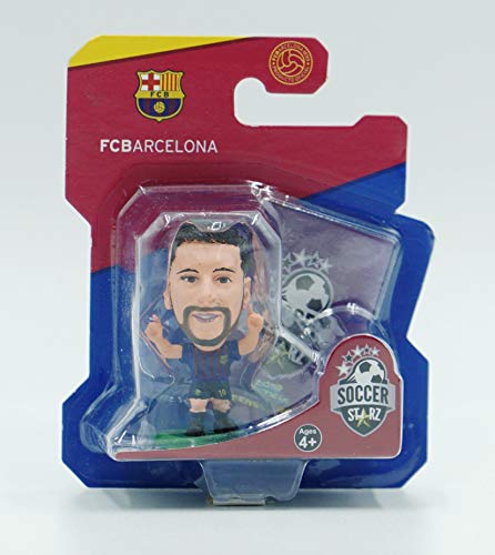 SoccerStarz SOC1059 Barcelona Lionel Messi-Home Kit (versión 2019) /Figuras, Verde
