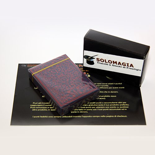 SOLOMAGIA MailChimp Playing Cards by Theory11 - Red Back - Tours et Magie Magique
