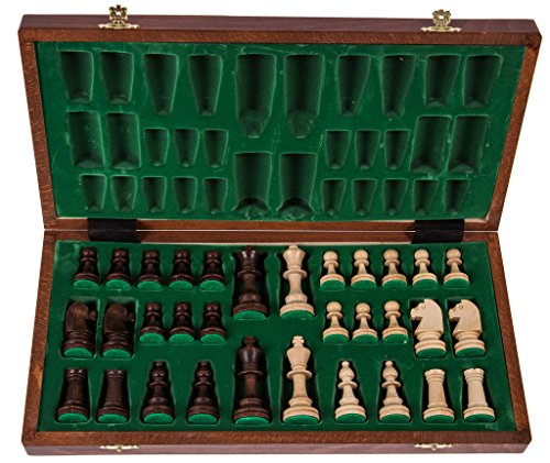 Square - Ajedrez de Madera - Jupiter - 40 x 40 cm - Piezas de ajedrez & Tablero de ajedrez