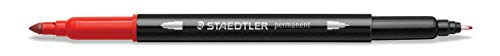 Staedtler Design Journey 3187 TB36. Rotuladores permanentes de doble punta. Caja con 36 marcadores de colores variados.