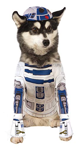 Star Wars - Disfraz de R2-D2 para mascota, Talla M perro (Rubie's 888249-M)