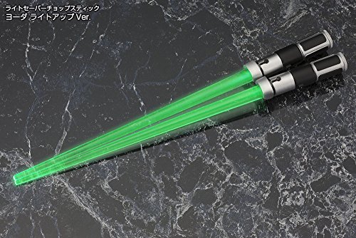 Star Wars palillos con luz sable laser Yoda