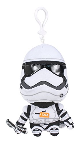 Star Wars - Peluche con Sonidos El Despertar de la Fuerza, Storm Trooper, 11 cm (Famosa 760012883)
