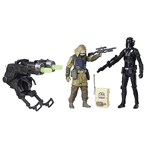 Star Wars Rogue One - Figuras Death Trooper Imperial y Comando Rebelde Pao (Hasbro B7259EL20)