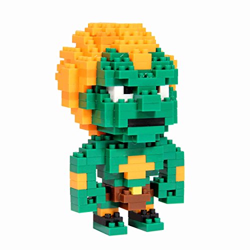 Street Fighter - Juego de construcción para niños (PP2385SF) - Figura Street Fighter Blanka Pixel Bricks
