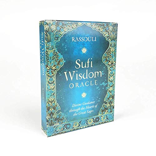Sufi Wisdom Oracle Cards Tarot Cards Deck Table Board Game Cards Naipes Entretenimiento Familiar,Deck Game,with Tablecloth