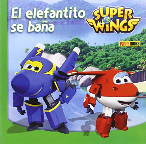 Super Wings. El Elefantito Se Baña