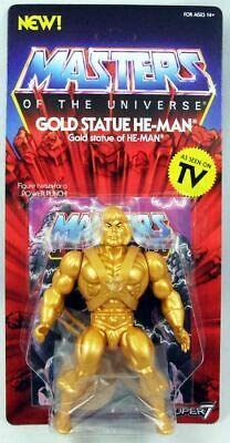 SUPER7 Masters of The Universe Vintage Collection Action Figure Gold He-Man 14 cm