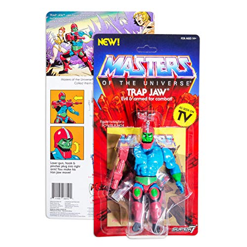 SUPER7 Masters of The Universe Vintage Collection Action Figure Trap Jaw 14 cm