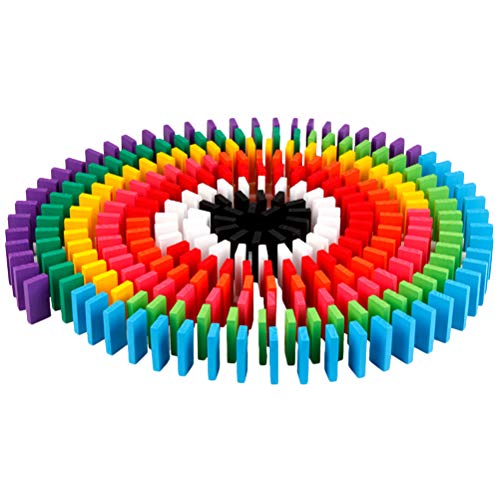 SUPVOX Dominó para niños Dominó Set de 120 piezas de dominó a granel palillos de recogida de bloques de construcción de juguete