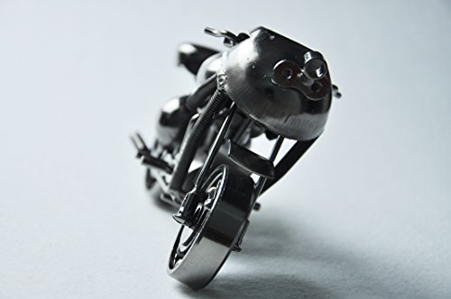SwirlColor Modelo de Motocicleta de Hierro Motocicleta Creativa Adornos Modernos Accesorios de fotografía, Mejor Regalo para Novio(tipo1)