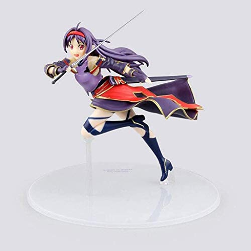 Sword Art Online Anime Action Figura Konno Yuuki Figuras de PVC de PVC Coleccionable Modelo Estatua Toys Osktop Ornamentos