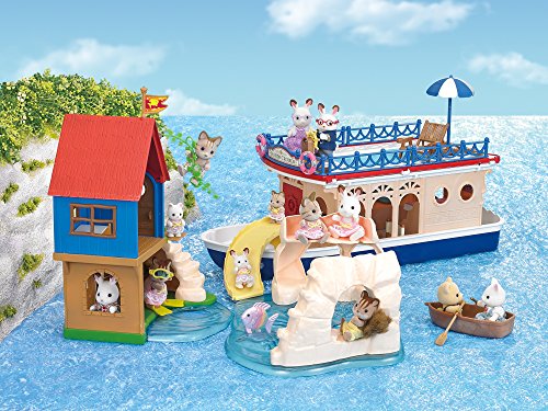 SYLVANIAN FAMILIES- Secret Island Playhouse Casa de Mini muñecas y Accesorios, Multicolor (Epoch para Imaginar 5229)