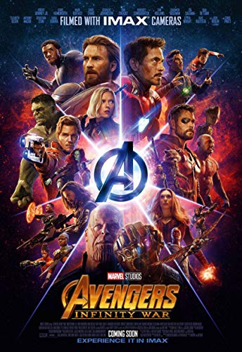 Tainsi Infinity War Poster Comic Characters - Póster (42 x 30 cm), multicolor