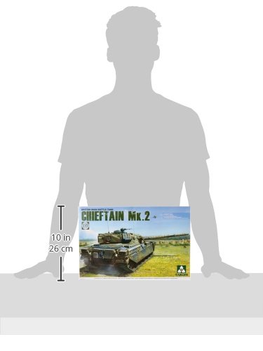 TAKOM de tak, 2040 – Tanque de Batalla Principal de Modelo Kit británico Chieftain MK. 2