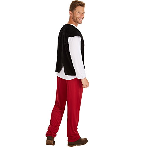 TecTake dressforfun Disfraz de Tabernas Posadero para Hombre | Cómoda Camisa de Manga Larga y Pantalones | Incl. Chaleco (XL | No. 301223)
