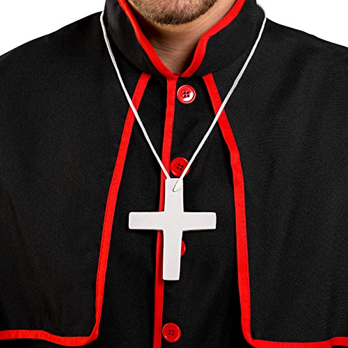 TecTake dressforfun Disfraz para Hombre de Cardenal Giovanni (S | no. 300523)