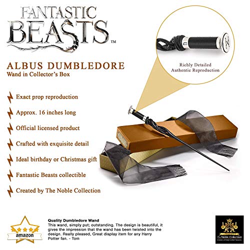 The Noble Collection Fantastic Beasts Dumbledore Wand