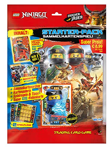 Top Media 180316 Lego Ninjago Serie IV - Juego de archivadores (1 Caja, Tarjeta de Oro y Tarjeta XXL)