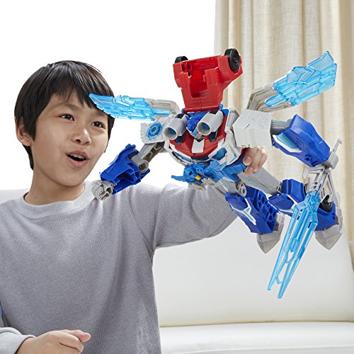 Transformers: Robots en Disguise Power Surge Optimus Prime y Aerobolt