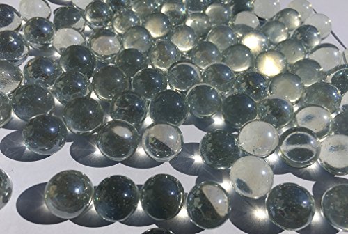 Transparente bolas de cristal, 16 mm de diámetro 500 gr - Bolas Transparente Clara Marmota bolitas bolas de cristal, Decoración decorativa