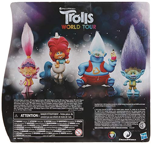 Trolls - Pack 4 Trolls (Hasbro, E84065L0)