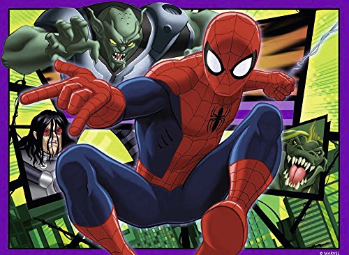 Ultimate Spider-Man - Puzzle 4 en la Caja (Ravensburger 07363 4)