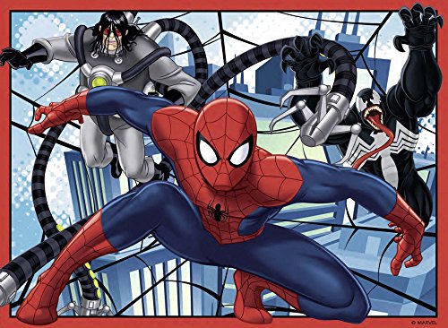 Ultimate Spider-Man - Puzzle 4 en la Caja (Ravensburger 07363 4)
