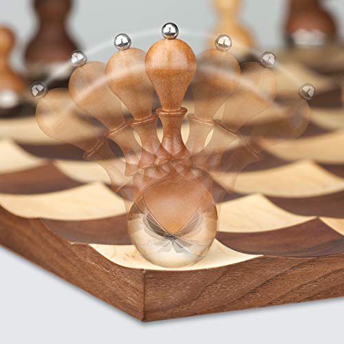 Umbra 377601 – 656 Wobble Chess Set Walnut