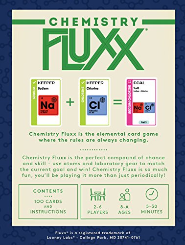 Unbekannt 'Looney Labs lon00078 Chemistry – Juego de Cartas, Fluxx